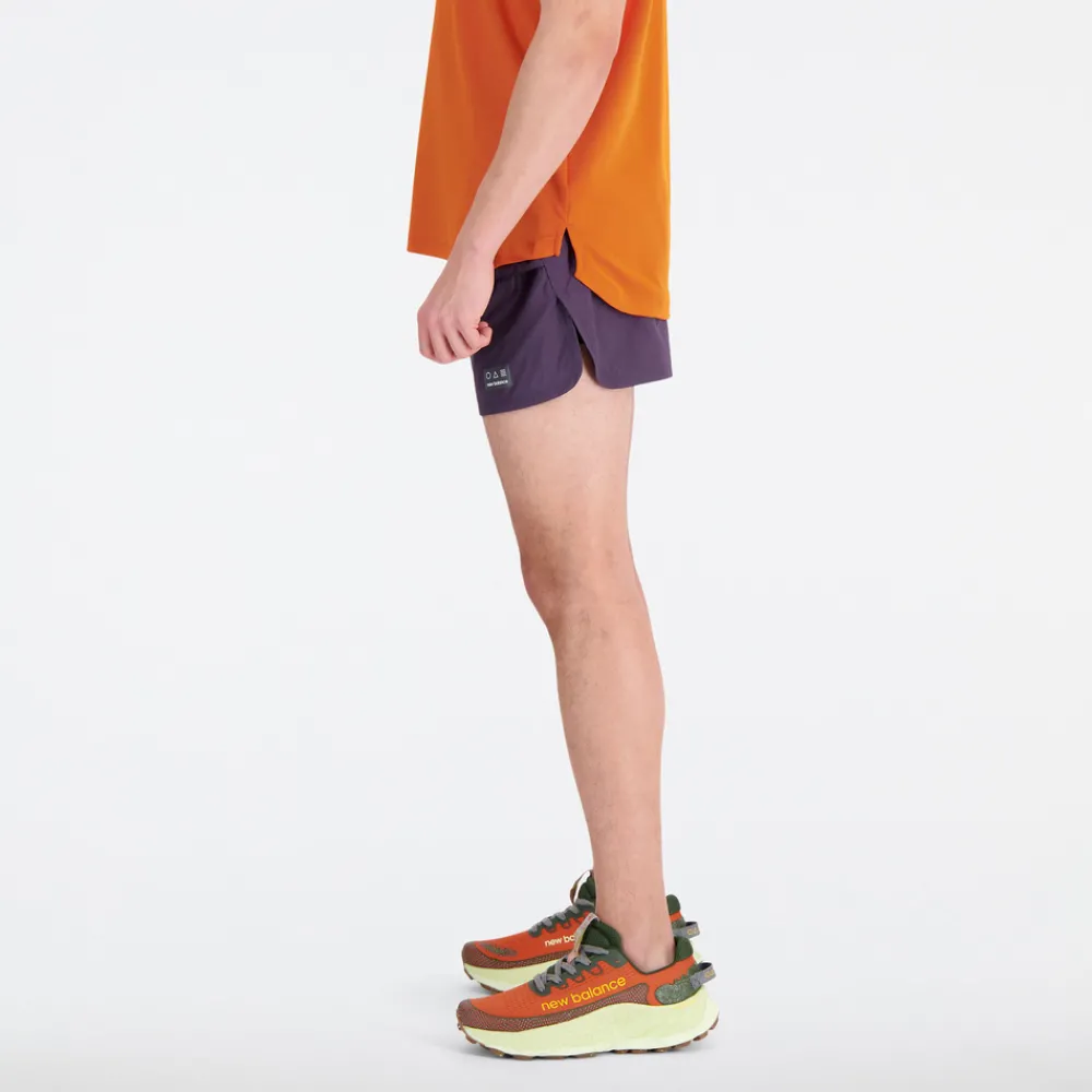 ODZIEZ BIEGOWA|BIEGANIE*New Balance ODZIEZ BIEGOWA|BIEGANIE Spodenki męskie MS33278ILL – fioletowe