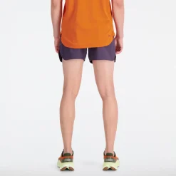 ODZIEZ BIEGOWA|BIEGANIE*New Balance ODZIEZ BIEGOWA|BIEGANIE Spodenki męskie MS33278ILL – fioletowe