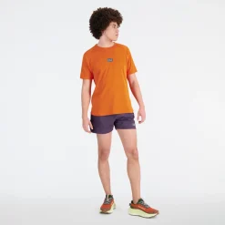 ODZIEZ BIEGOWA|BIEGANIE*New Balance ODZIEZ BIEGOWA|BIEGANIE Spodenki męskie MS33278ILL – fioletowe