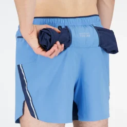 ODZIEZ BIEGOWA|BIEGANIE*New Balance ODZIEZ BIEGOWA|BIEGANIE Spodenki męskie MS21268HER – e