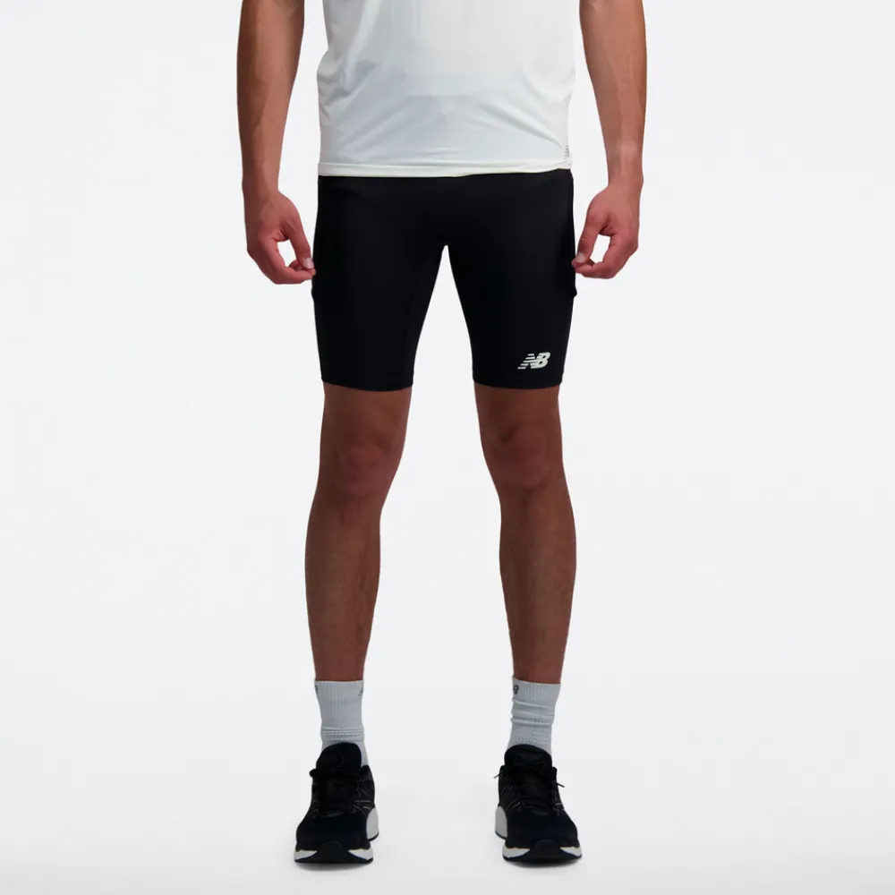 ODZIEZ BIEGOWA|BIEGANIE*New Balance ODZIEZ BIEGOWA|BIEGANIE Spodenki męskie MS33283BK – czarne