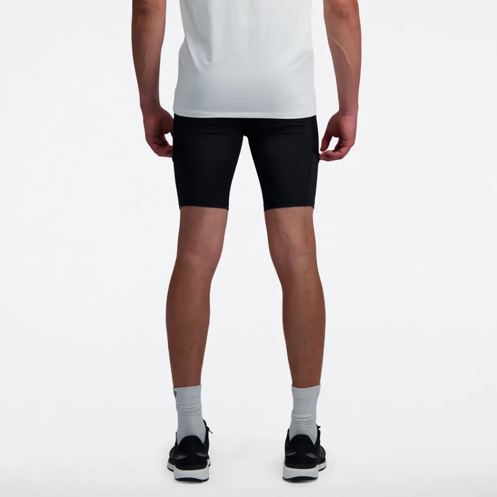 ODZIEZ BIEGOWA|BIEGANIE*New Balance ODZIEZ BIEGOWA|BIEGANIE Spodenki męskie MS33283BK – czarne