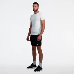 ODZIEZ BIEGOWA|BIEGANIE*New Balance ODZIEZ BIEGOWA|BIEGANIE Spodenki męskie MS33283BK – czarne
