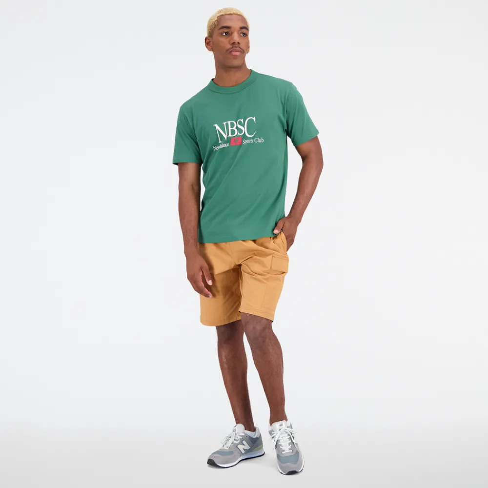 New Balance Spodenki męskie MS31550TOB – pomarańczowe