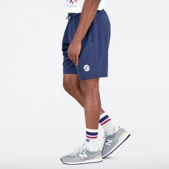 ODZIEZ BIEGOWA*New Balance ODZIEZ BIEGOWA Spodenki męskie MS23583NNY – granatowe
