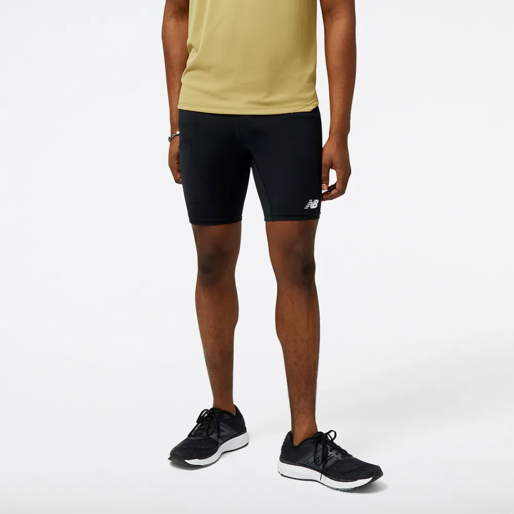 ODZIEZ BIEGOWA|BIEGANIE*New Balance ODZIEZ BIEGOWA|BIEGANIE Spodenki męskie MS31245BK – czarne