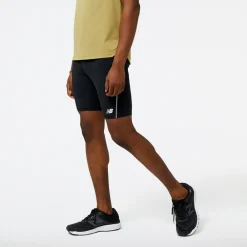 ODZIEZ BIEGOWA|BIEGANIE*New Balance ODZIEZ BIEGOWA|BIEGANIE Spodenki męskie MS31245BK – czarne