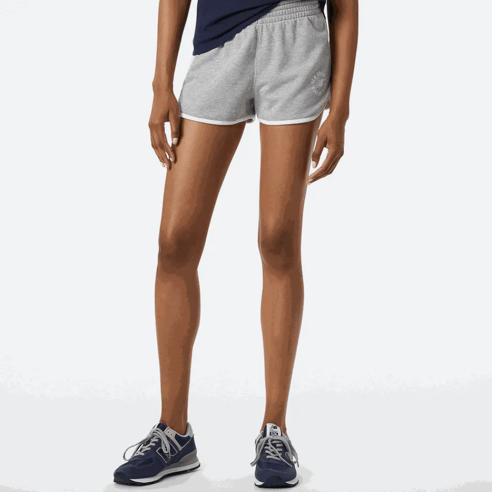 ODZIEZ BIEGOWA|BIEGANIE*New Balance ODZIEZ BIEGOWA|BIEGANIE Spodenki WS21800AG – szare