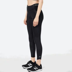 ODZIEZ BIEGOWA|BIEGANIE*New Balance ODZIEZ BIEGOWA|BIEGANIE Spodnie damskie WP23282BK – czarne