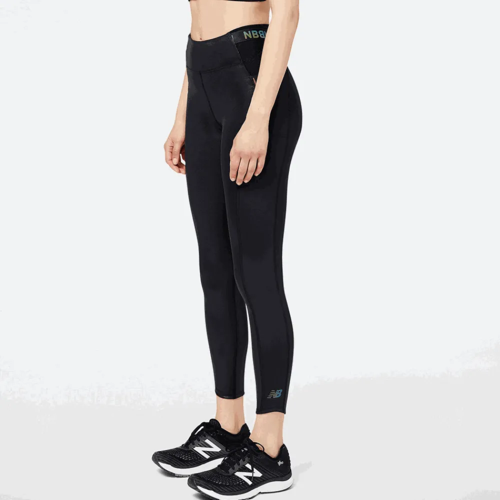 ODZIEZ BIEGOWA|BIEGANIE*New Balance ODZIEZ BIEGOWA|BIEGANIE Spodnie damskie WP23282BK – czarne