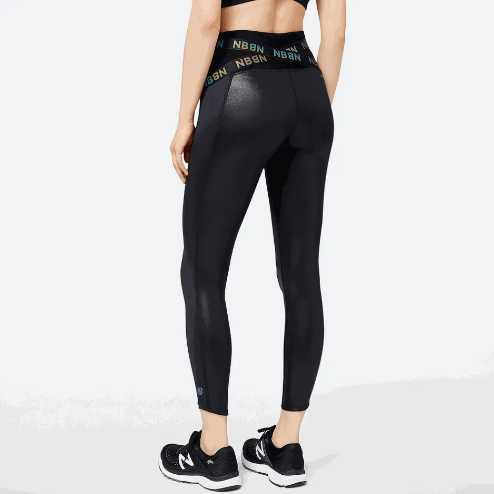 ODZIEZ BIEGOWA|BIEGANIE*New Balance ODZIEZ BIEGOWA|BIEGANIE Spodnie damskie WP23282BK – czarne
