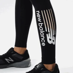 ODZIEZ BIEGOWA*New Balance ODZIEZ BIEGOWA Spodnie damskie WP23800BK – czarne