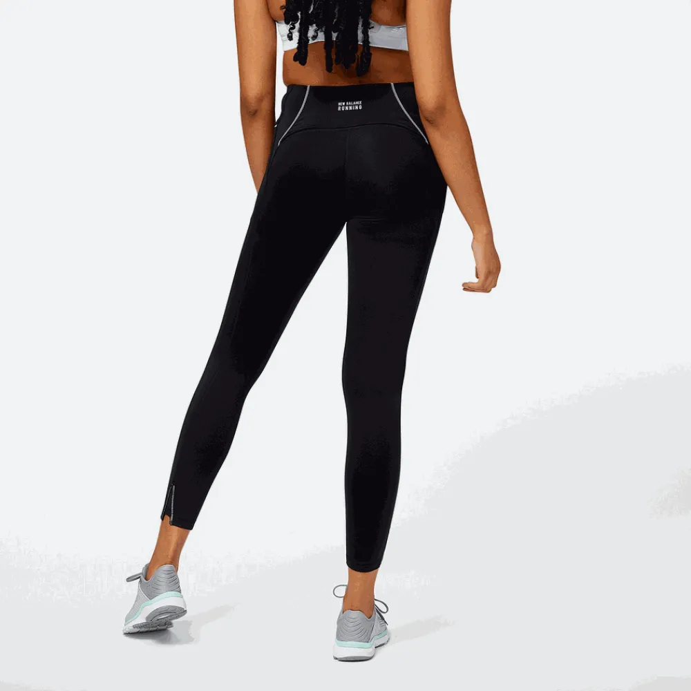 ODZIEZ BIEGOWA|BIEGANIE*New Balance ODZIEZ BIEGOWA|BIEGANIE Spodnie damskie WP23257BK – czarne