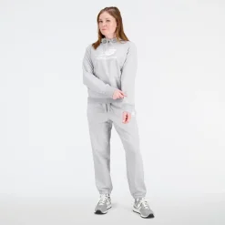 ODZIEZ BIEGOWA*New Balance ODZIEZ BIEGOWA Spodnie damskie WP31530AG – szare