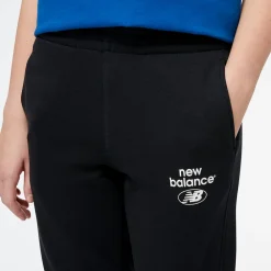 New Balance Spodnie dziecięce YP31515BK – czarne
