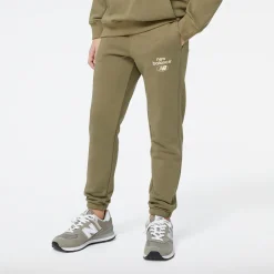 New Balance Spodnie dziecięce YP31515CGN – zielone