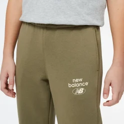 New Balance Spodnie dziecięce YP31515CGN – zielone