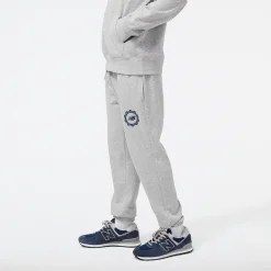 ODZIEZ BIEGOWA*New Balance ODZIEZ BIEGOWA Spodnie męskie MP31902AG – szare