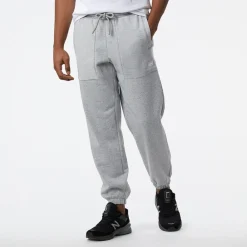 New Balance Spodnie męskie MP23500AG – szare