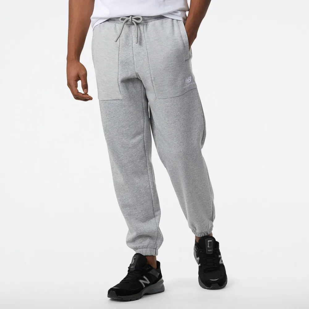 New Balance Spodnie męskie MP23500AG – szare
