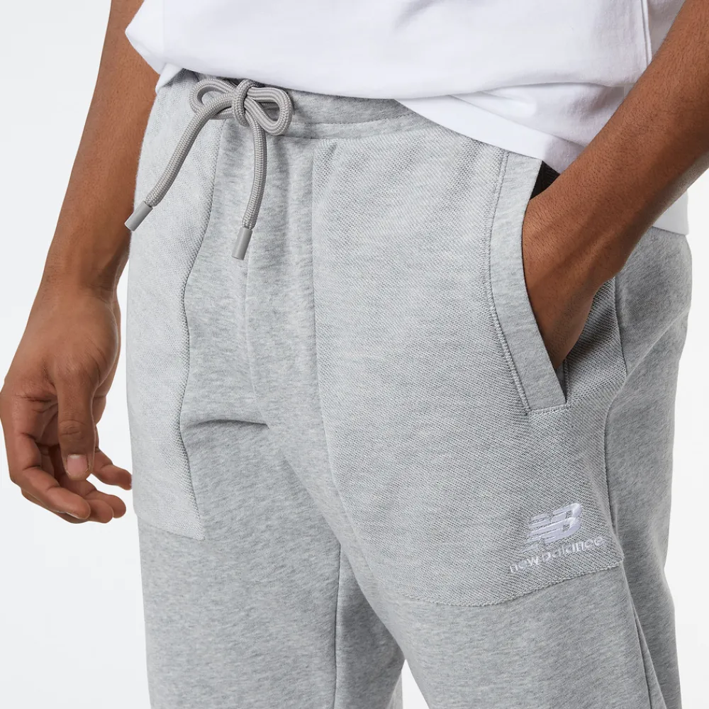New Balance Spodnie męskie MP23500AG – szare
