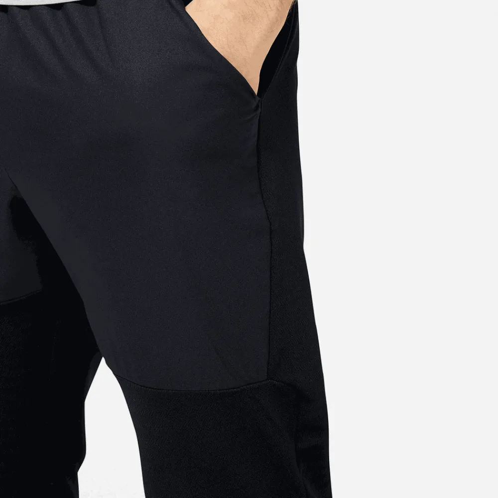ODZIEZ BIEGOWA|BIEGANIE*New Balance ODZIEZ BIEGOWA|BIEGANIE Spodnie męskie MP23287BK – czarne