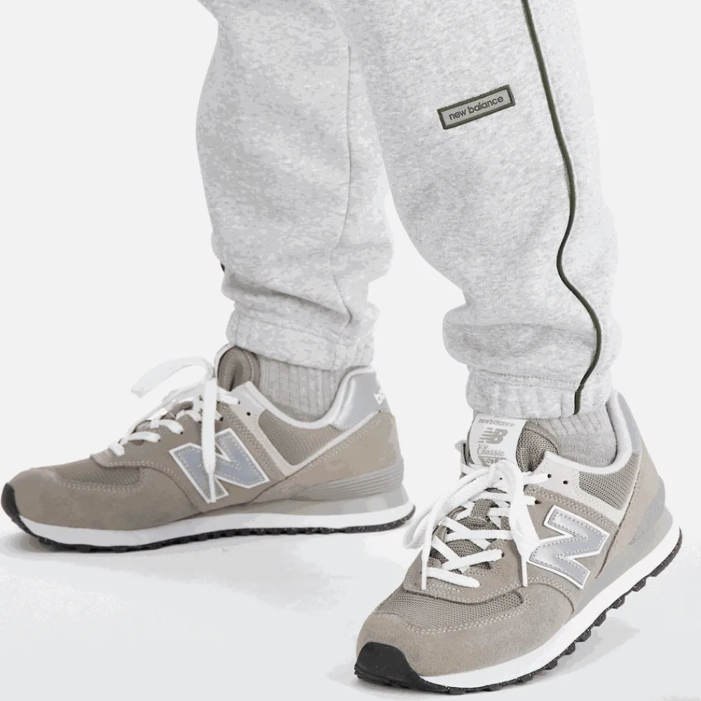 New Balance Spodnie męskie MP33518AG – szare