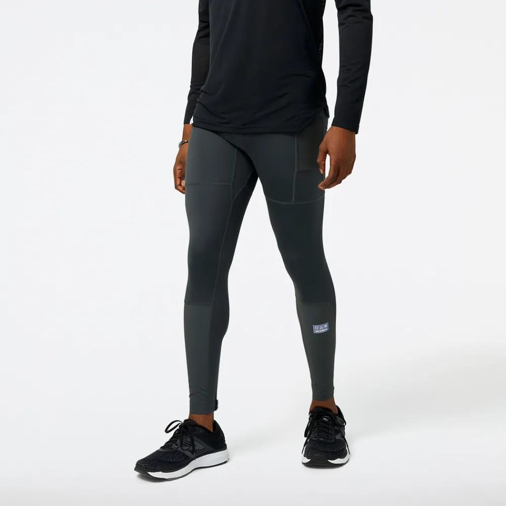 ODZIEZ BIEGOWA|BIEGANIE*New Balance ODZIEZ BIEGOWA|BIEGANIE Tighty męskie MP31275ACK – czarne