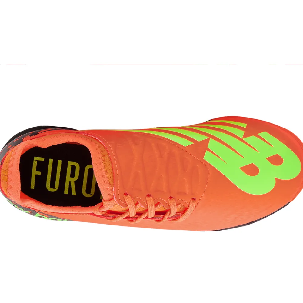 PIKANOENA*New Balance PIKANOENA Turfy dziecięce FURON V7 DISPATCH JNR TF SJF3TDF7 – pomarańczowe